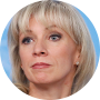La portavoz de Ministerio de Exteriores de Rusia, María Zajárova.