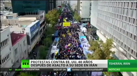 Irán: Protestas contra EE.UU. 40 años después del asalto a su Embajada en Teherán