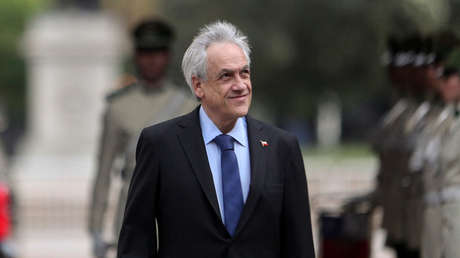 Piñera arriba al Palacio de la Moneda, en Santiago, Chile, 4 de noviembre de 2019.