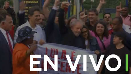 EN VIVO: El expresidente brasileño Lula da Silva sale de prisión