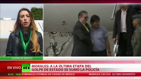 Evo Morales aterriza en México, que le otorgó asilo político