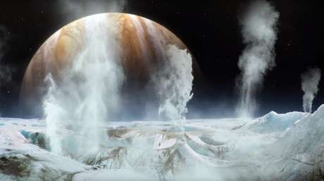 Detectan por primera vez la presencia de vapor de agua en un satélite de Júpiter