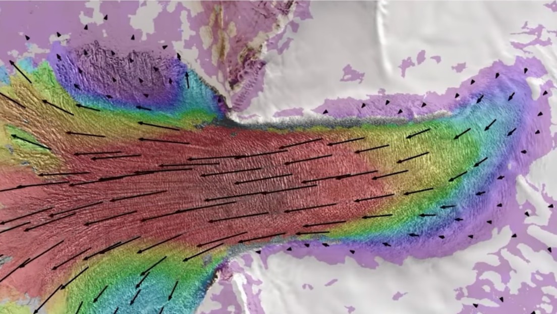 VIDEO: Captan desde satélites un fenómeno glaciar nunca antes visto