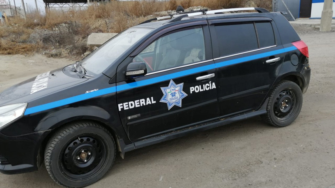 Detienen en Rusia un 'coche patrulla' de la Policía Federal de México