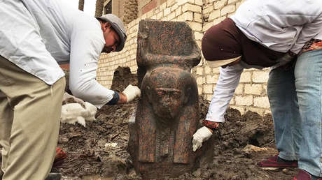 FOTOS: Encuentran en Egipto uno de los bustos del faraón Ramsés II más raros descubiertos hasta la fecha