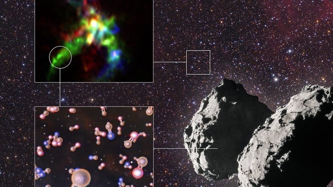 Descubren el origen interestelar de uno de los elementos básicos de nuestro ADN