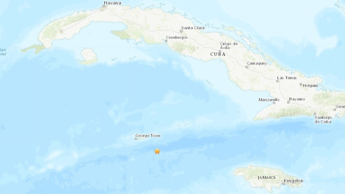 Una réplica de 6,1 se registra frente a las costas de las Islas Caimán en el Caribe