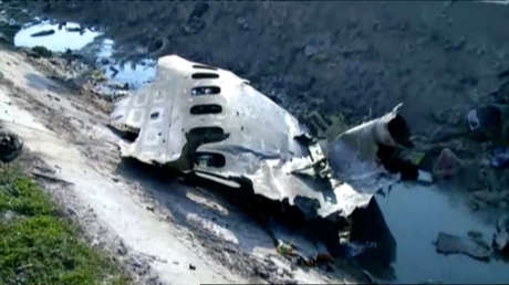 Revelan que el Boeing ucraniano se estrelló por un incendio en el motor