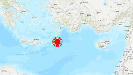 Sismo de magnitud 5,5 sacude el sur de Grecia