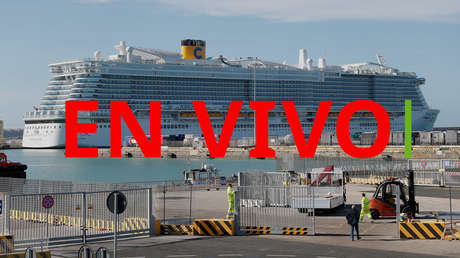 EN VIVO: Italia bloquea un crucero con 6.000 pasajeros cerca de Roma por posibles casos de coronavirus