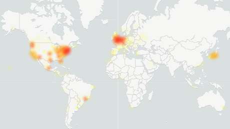 Se cae Twitter en varios países