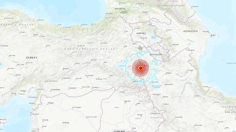 Un nuevo sismo de magnitud de 6 se registra en la frontera turco-iraní