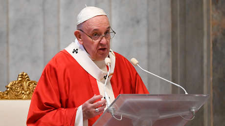El papa Francisco cree que la pandemia del coronavirus es una respuesta de la naturaleza a la humanidad