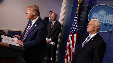 Trump afirma que las ruedas de prensa diarias sobre el covid-19 "no merecen el tiempo y el esfuerzo"