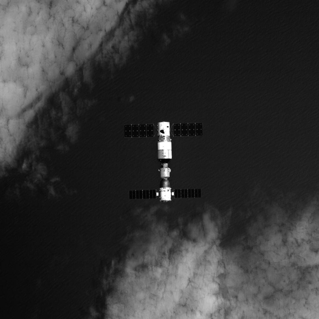 La estación espacial Tiangong 2.