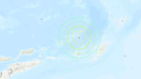 Un sismo de magnitud 6,8 se registra cerca de las costas de Indonesia