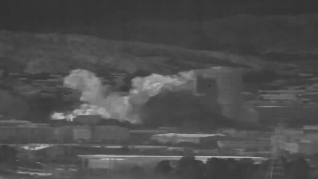 VIDEO: Momento de la explosión de la oficina de enlace ...