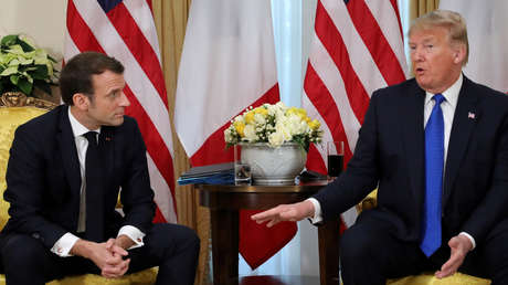 Donald Trump acusó durante una reunión bilateral a Emmanuel Macron de filtrar conversaciones privadas, según Bolton