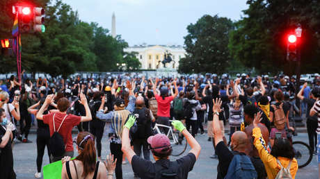 Manifestantes crean en Washington una "Zona Autónoma de la Casa Negra" (VIDEOS)