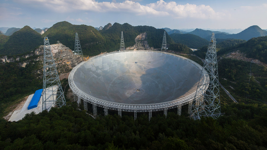 El radiotelescopio más grande del mundo detecta por primera vez una emisión de hidrógeno neutro extragaláctico