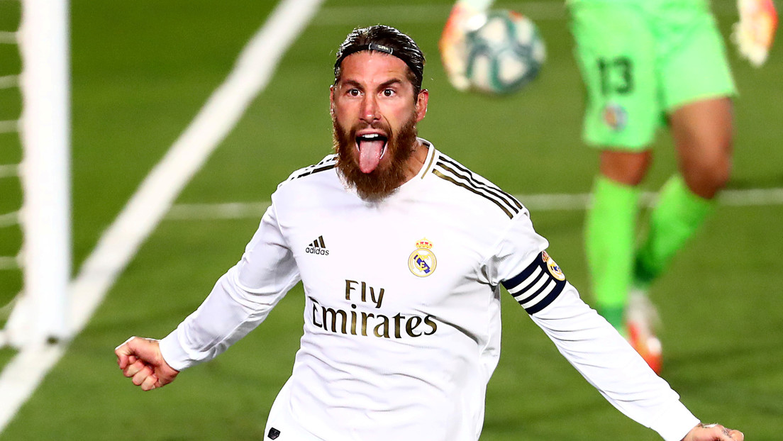 VIDEO: Sergio Ramos anota un gol en una práctica e imita ...