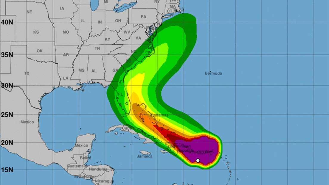La tormenta tropical Isaías se dirige hacia Puerto Rico y República