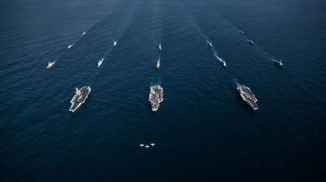 EE.UU. enviará 2 portaviones y varios buques de guerra al mar de la China Meridional, zona donde Pekín realiza maniobras militares