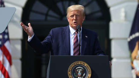Trump afirma que EE.UU. ganó "dos bellas guerras mundiales"