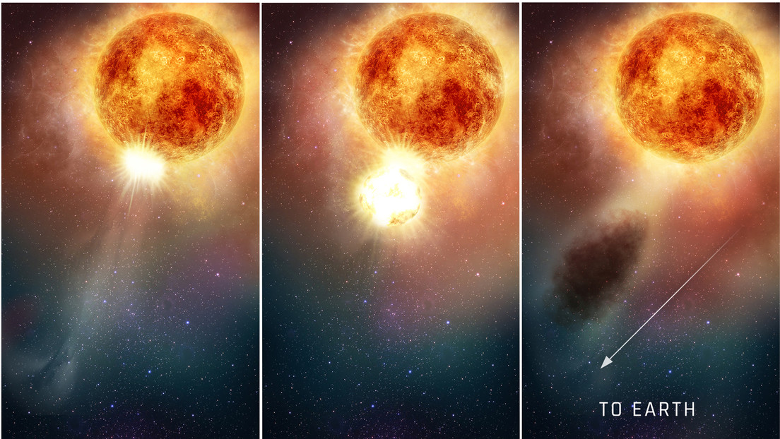 Hubble revela por qué Betelgeuse, una de las estrellas más brillantes de nuestra galaxia, se ha oscurecido