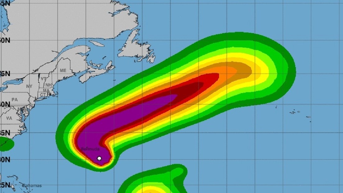 El huracán Paulette toma fuerza en el Atlántico y se acerca a las Bermudas
