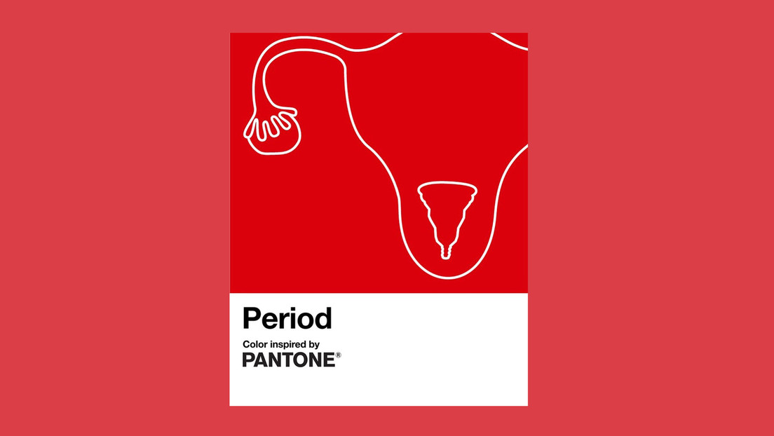 "'Mujer' no es una mala palabra": Pantone lanza un nuevo tono de rojo para apoyar a las "personas que menstrúan"