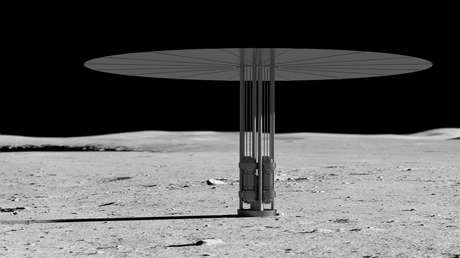 EE.UU. planea instalar un reactor nuclear en la Luna