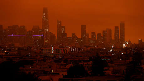 VIDEO: El cielo de San Francisco se tiñe de rojo y capta miles de miradas por su aspecto apocalíptico