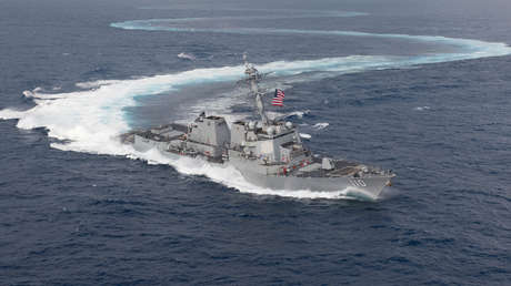 Venezuela denuncia la presencia de un buque de guerra de la Armada de EE.UU. a 16,1 millas náuticas de sus costas