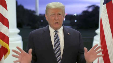 "No dejen que el covid-19 les domine": Trump insta a "salir ahí fuera" y no tener miedo al coronavirus en la primera declaración tras ser dado de alta