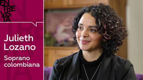 Soprano colombiana Julieth Lozano: "Los latinos somos más abiertos para compartir nuestra energía"