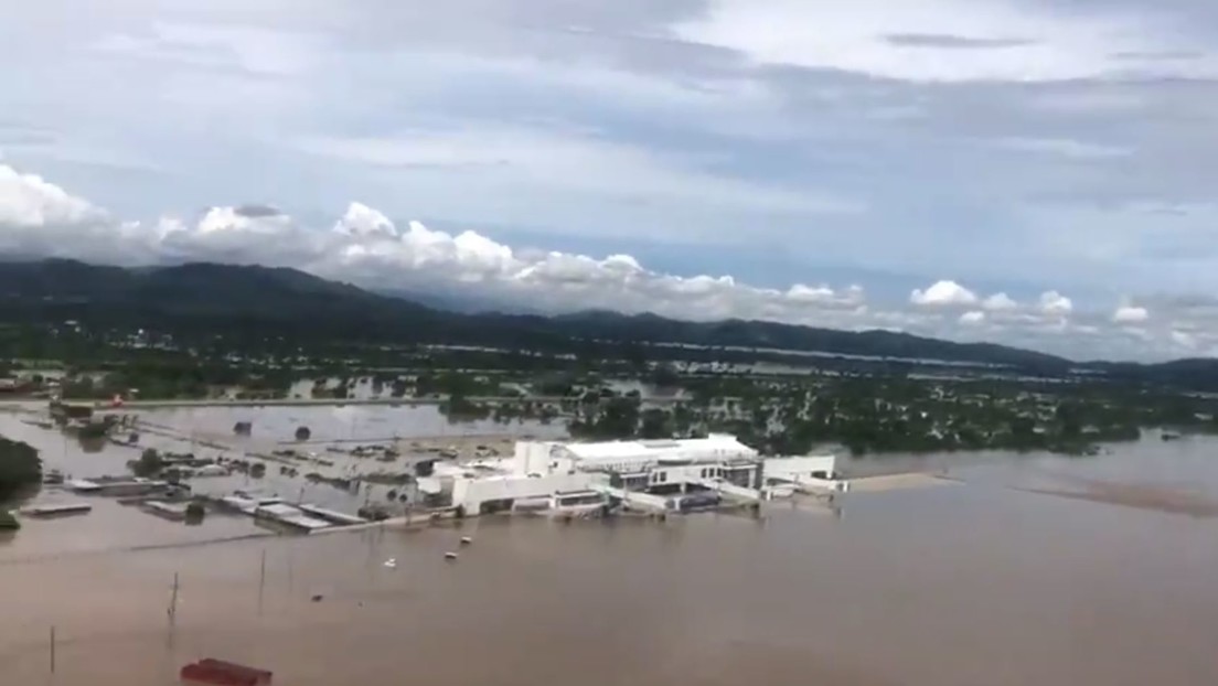 VIDEOS: Tormenta tropical Eta deja varios muertos en Honduras e inunda el segundo mayor aeropuerto del país