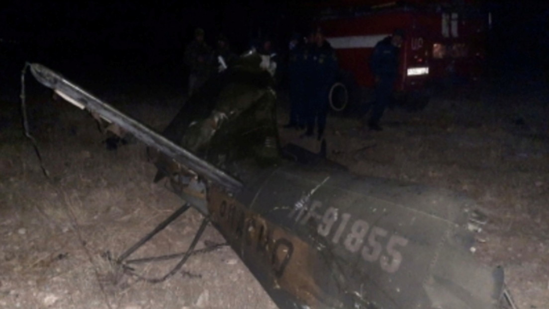 Azerbaiyán reconoce que derribó accidentalmente un helicóptero ruso y se disculpa por lo sucedido