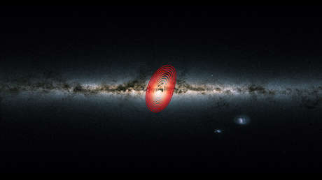 Encuentran los restos de una enorme galaxia en las profundidades de la Vía Láctea