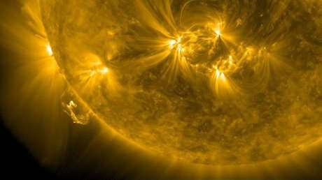 Registran la erupción más potente del Sol de los últimos 3 años