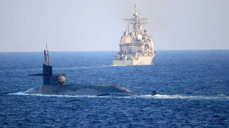 Submarino nuclear de la Marina de EE.UU. atraviesa el estrecho de Ormuz en un aparente gesto de desafío a Irán