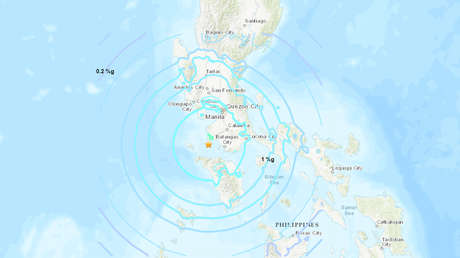 Se registra un sismo de magnitud 6,3 en Filipinas