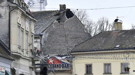 Primeras imágenes tras un sismo de magnitud 6,4 en Croacia, el más poderoso registrado en el país en lo que va de año