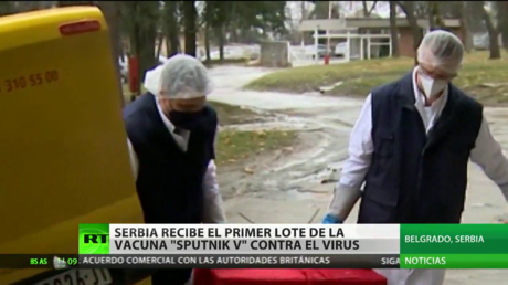 Las primeras dosis de la vacuna rusa Sputnik V llegan a Serbia