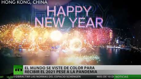 El mundo se viste de color para recibir el 2021 pese a la pandemia