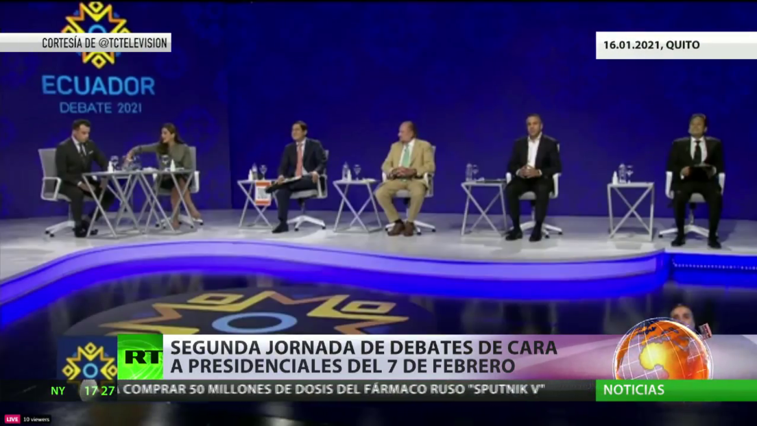 Segunda jornada de debates de cara a las presidenciales del 7 de