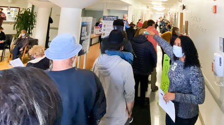 A hospital in California, the administration of 800 vacant contra el-covid-19 and the horas-tras equipment