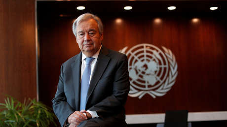 Secretario general de la ONU, António Guterres