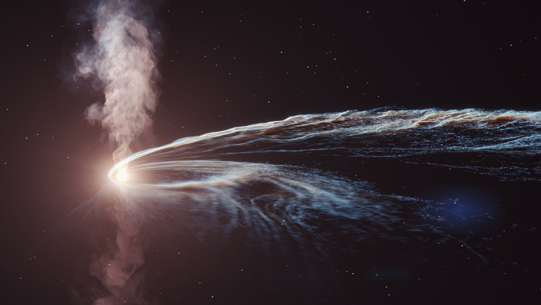 Detectan una partícula 'fantasma' procedente de una estrella destruida por un agujero negro