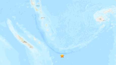 Se registra un sismo de magnitud 7,7 en el Pacífico, cerca de las islas de la Lealtad